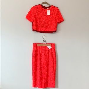 A.L.C. Cropped Midi Top and Pencil Skirt
